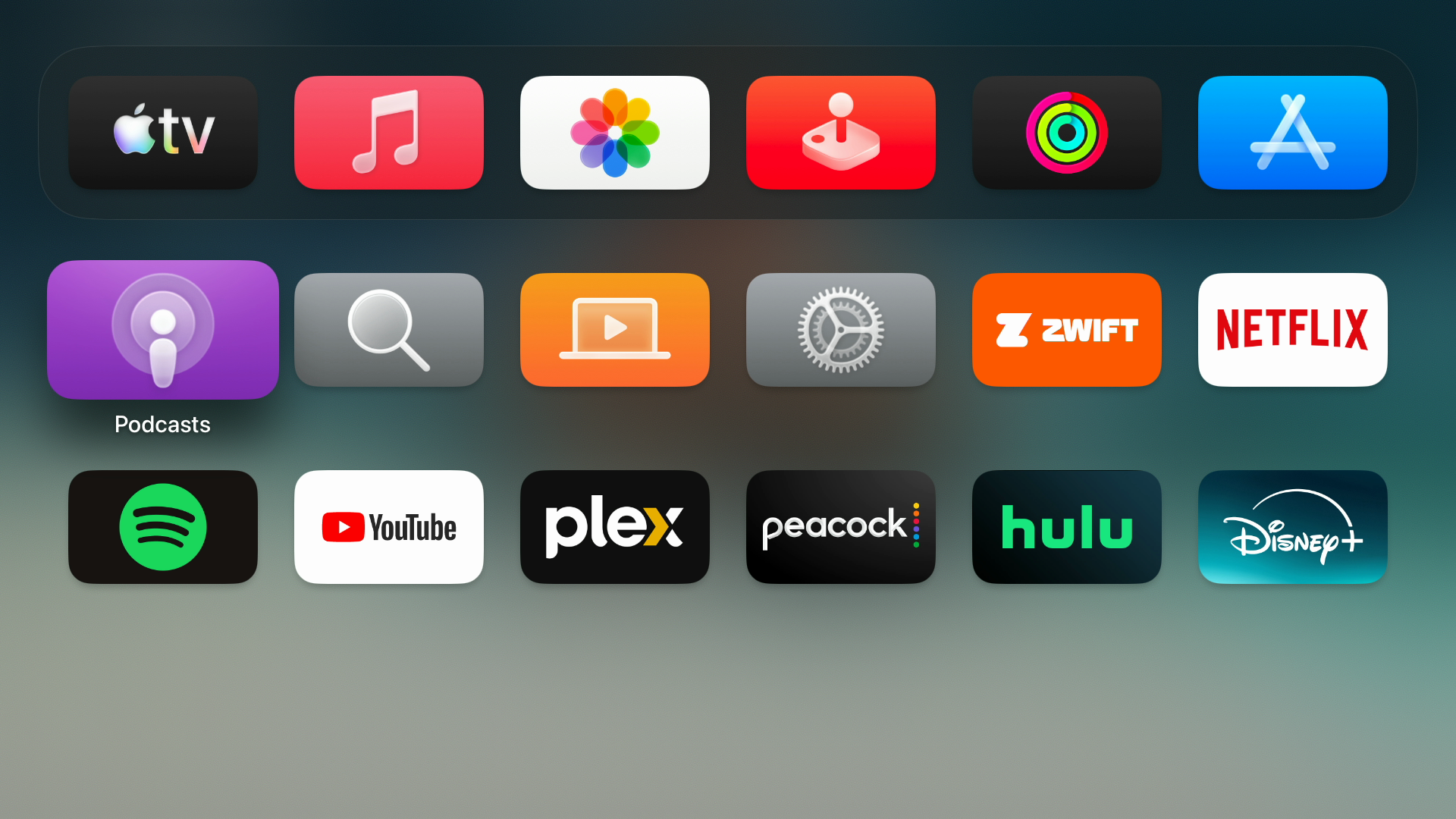 Clean frame from Apple TV home screen — 1080p30, frame 9 of 10